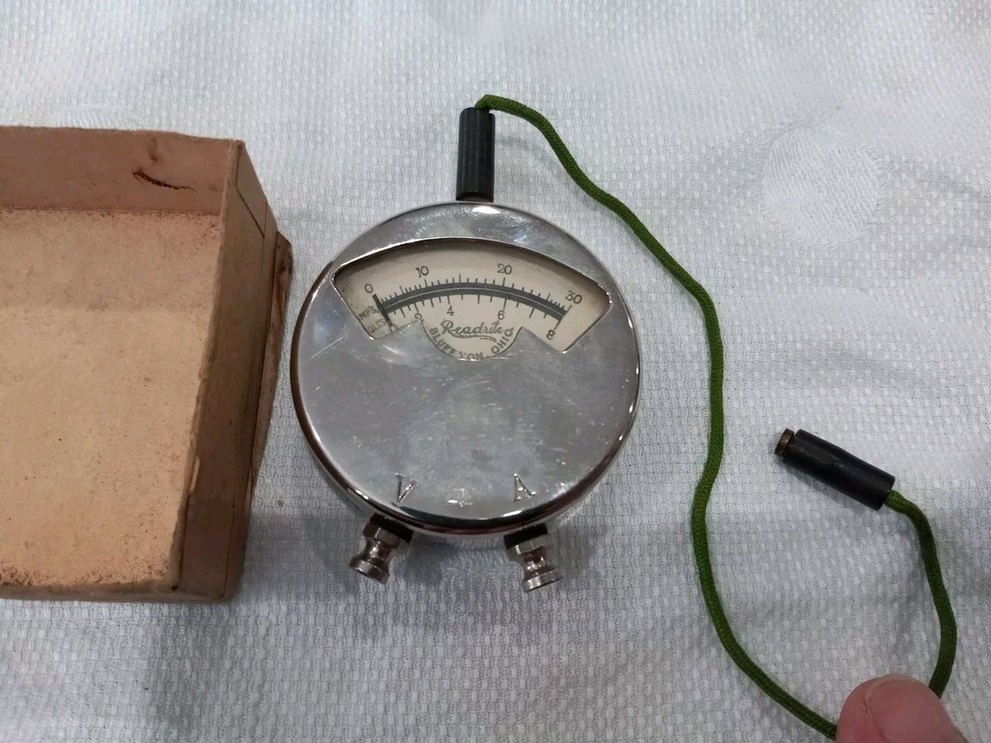 Vintage Readrite Volt Ammeter