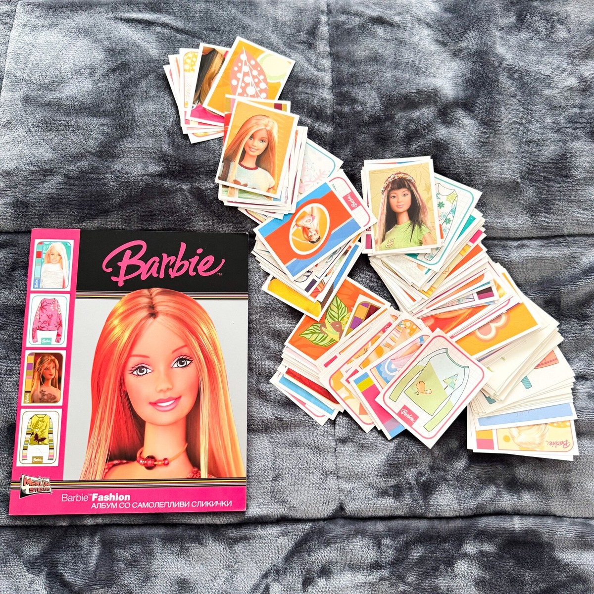Barbie Mattel - Fashion Merlin Stickers Album 2006 + 174 Stickers