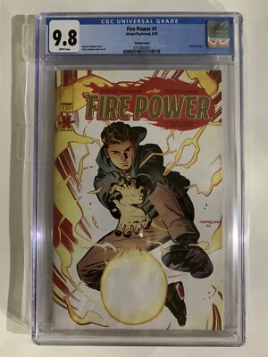 Fire Power #1  Gold Foil Variant CGC 9.8 NM/Mint WP Image Comics