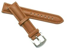 20mm Brown Leather Replacement Watch Band - Victorinox Swiss Army 20  Others