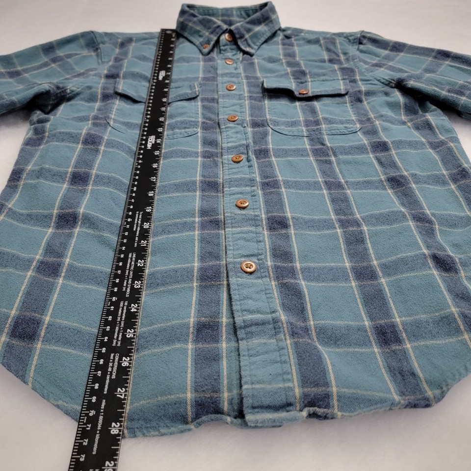 Abercrombie & Fitch Men Lumberjack Flannel Long Sleeve Button Down