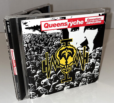 OPERATION MINDCRIME by Queensryche 3rd Studio Album on CD Club Edition
