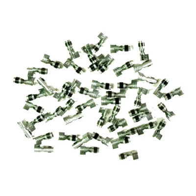 Taylor Wire - Vertex 44399 Spring Lock Spark Plug Terminals; 180 Deg (Set of 50)