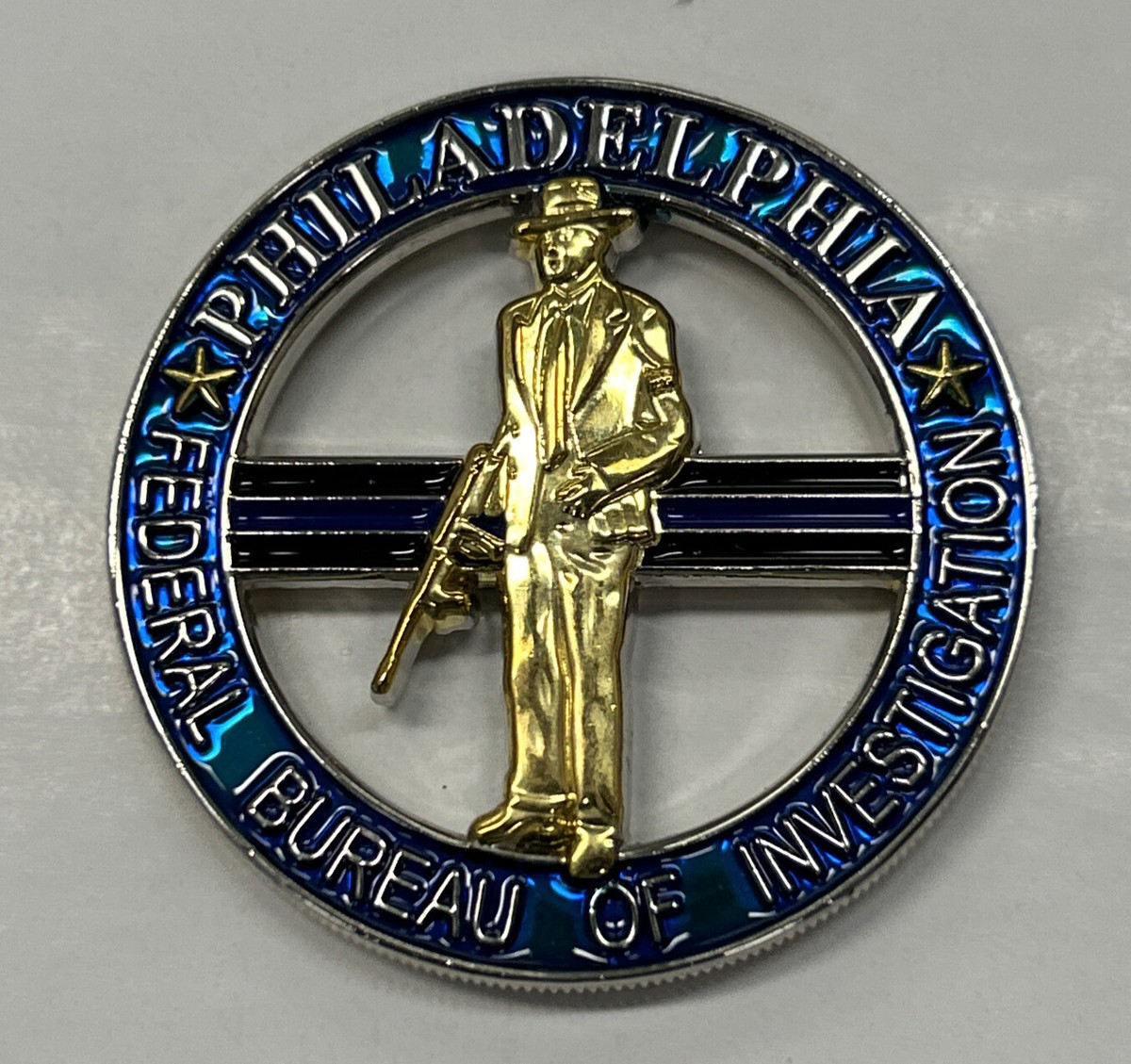 FBI Philadelphia Division challenge coin V2