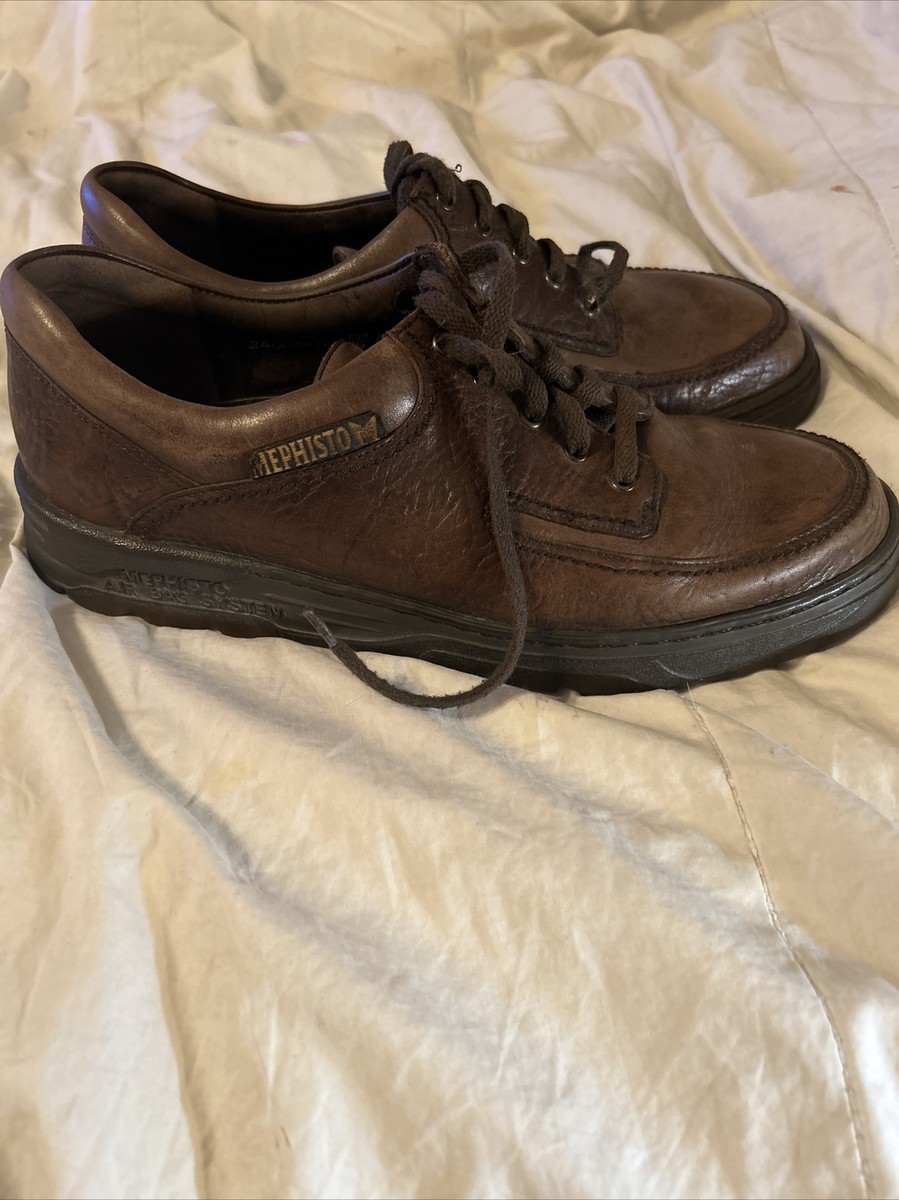 Mephisto City Hiker Leather Oxfords Men\'s Size 10 Brown Mephisto City Hiker Shoe Dark Brown Leather Size 8 Oxfords  main image 3