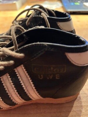 Fussballschuh Uwe Seeler Adidas, Rarität