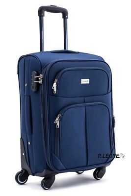 Valigie Trolley Set Espandibili Ormi Ruote, Poliestere 1200D