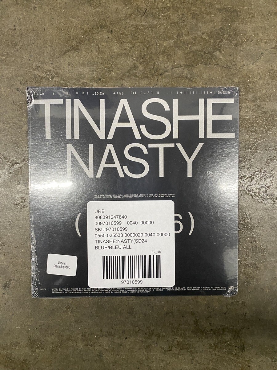 Tinashe Nasty 限定7インチ カラー盤 未開封新品 Tinashe Nasty