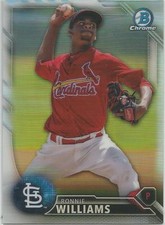 Ronnie Williams St. Louis Cardinals 2016 Bowman Chrome Draft Refractor