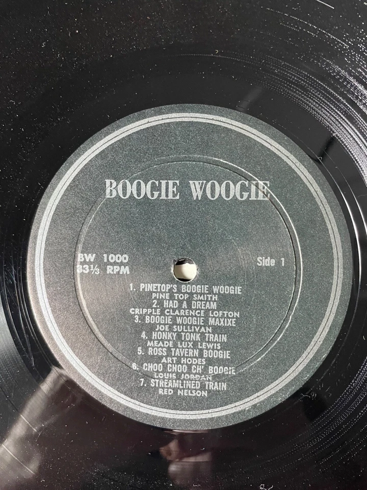 BOOGIE WOOGIE GREATEST HITS - VARIOUS ARTISTS - BW 1000 LP JAZZ BLUES - Image 2 of 4