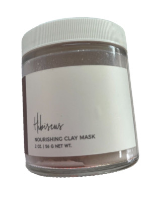 Becalia Hibiscus Nourishing Clay Mask Powder 2 Oz New