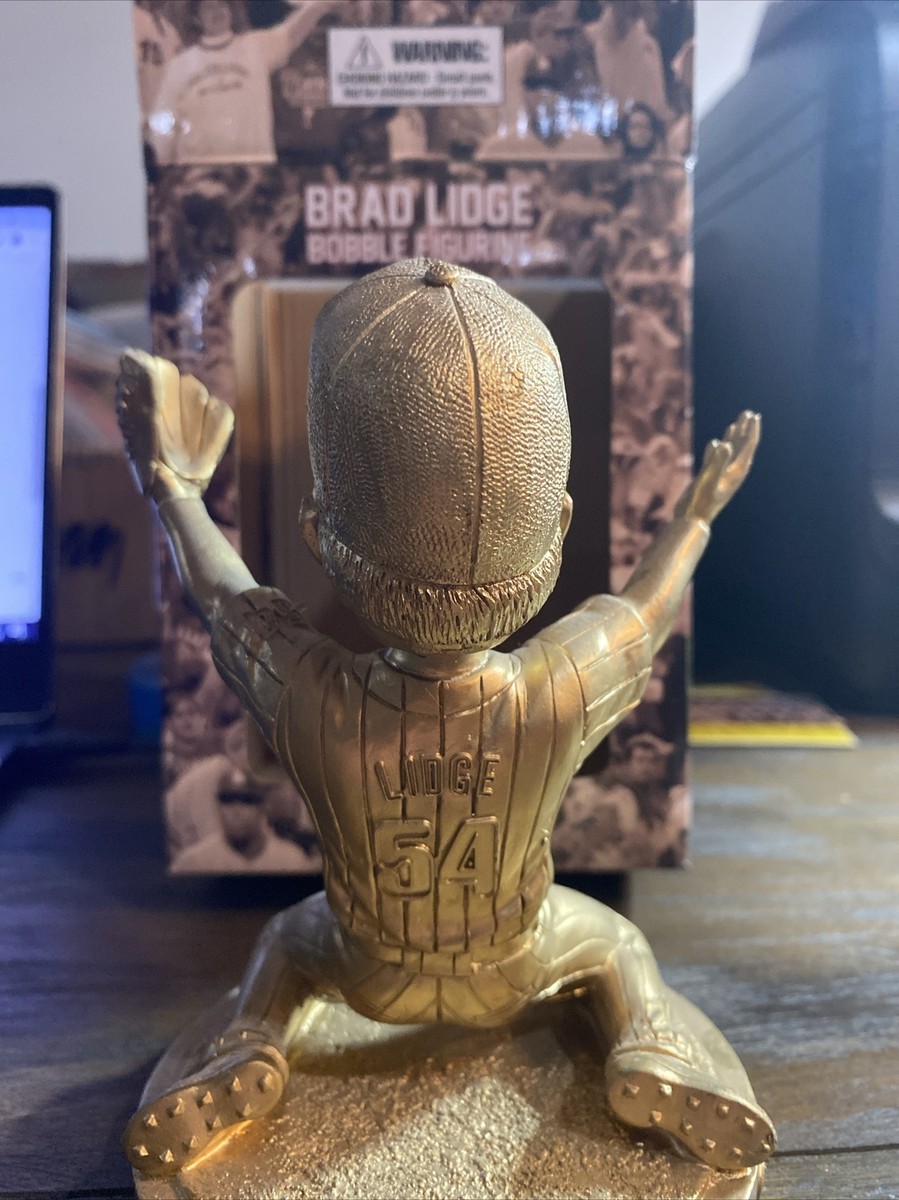 BRAD LIDGE フィギュア Brad Lidge SGA Gold Variant Phillies 08 World Champions Bobblehead
