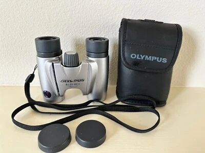 Olympus 8x21 RC I Lightweight (7oz.) Compact Binoculars Never Used UV Protection - Image 1 of 4