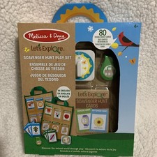Melissa Doug Indoor / Outdoor Scavenger Hunt Play Set NEW SEALED