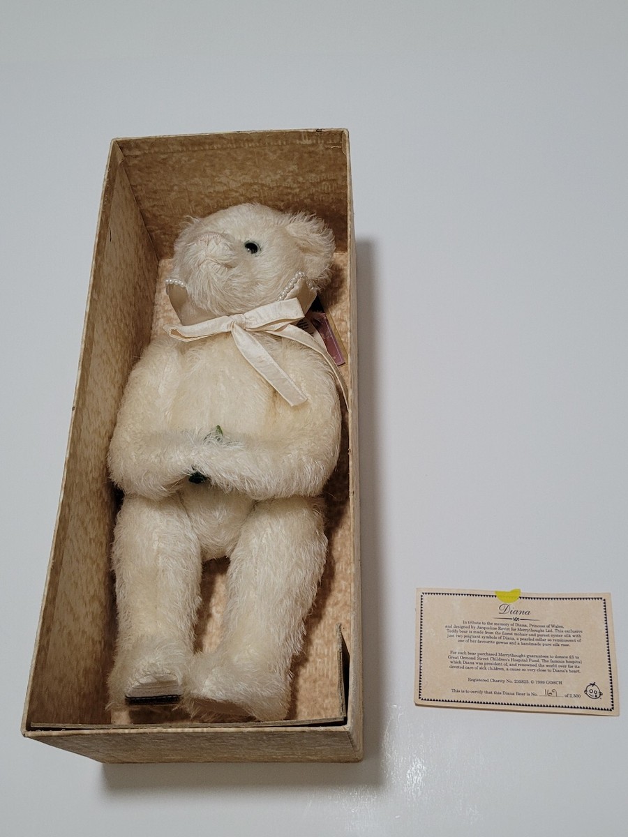 Daiana Bear 1997 MERRYTHOUGHT ダイアナベア35cm Daiana Bear 1997 MERRYTHOUGHT ダイアナベア35cm Daiana Bear 1997