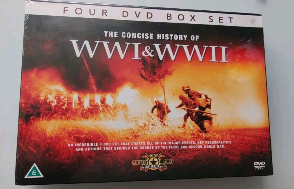 The Concise History Of WW1 And WW2 Four DVD Box Set The Major Events And Actions