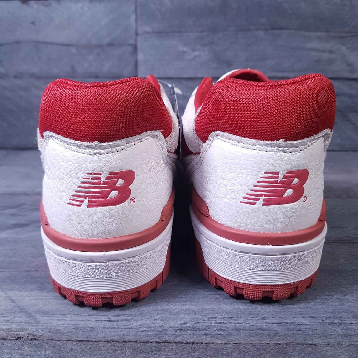 NEW BALANCE 550 Terracotta White Red Shoes Sneakers Mens 9.5 | eBay