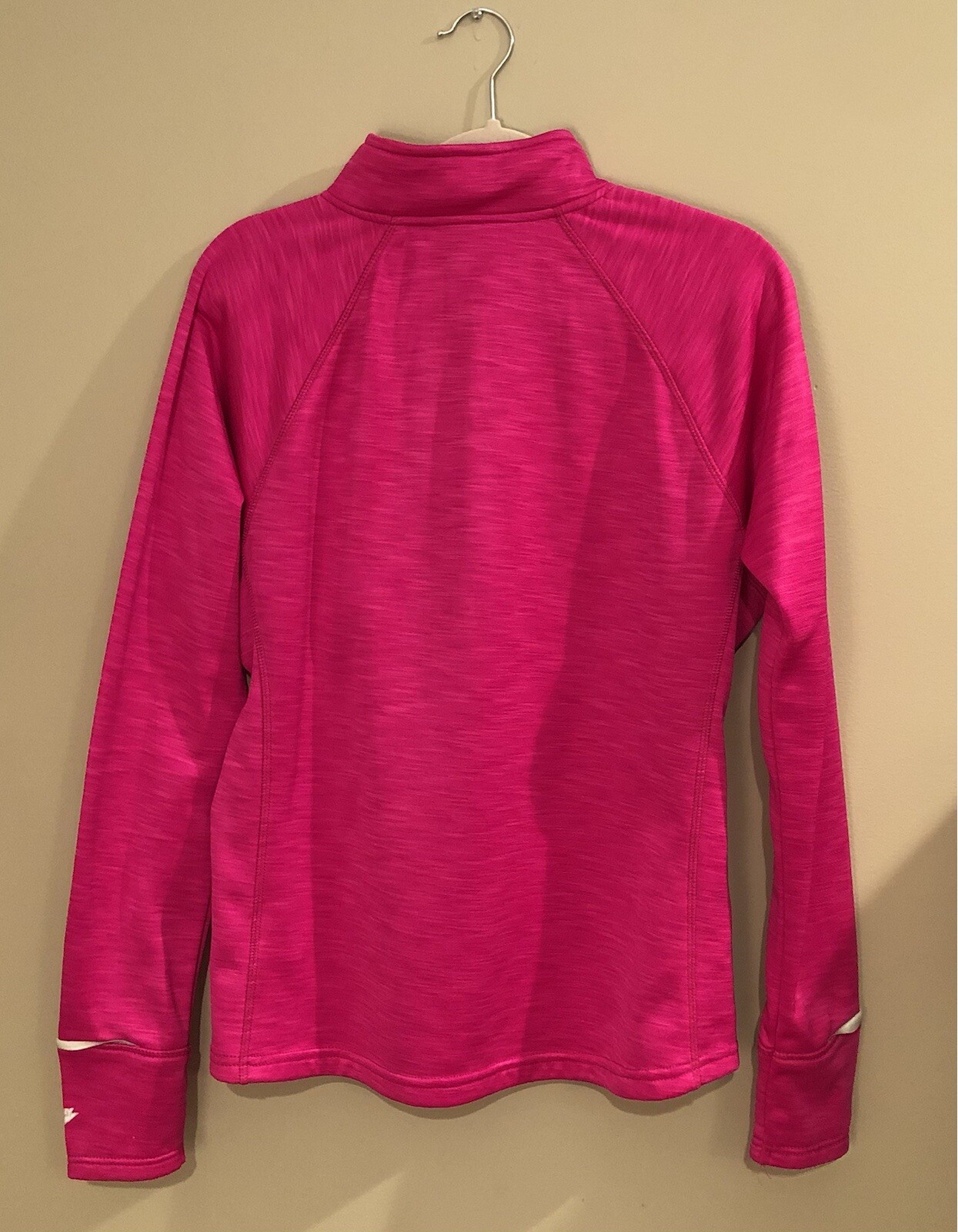 Felpa Donna Fushia Rosa Pony Giacca Large L Pile