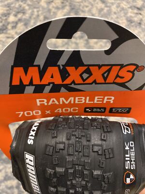 Maxxis Rambler Tire - 700 x 40, Tubeless, Folding, Black, Dual