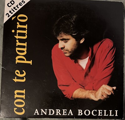 Andrea Boccelli ''Con Te Partirò'' (1995) [Single CD]