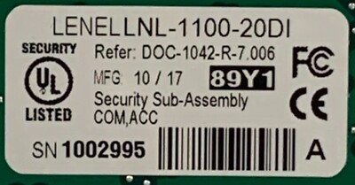 Lenel LNL-1100-20DI Input Control Module