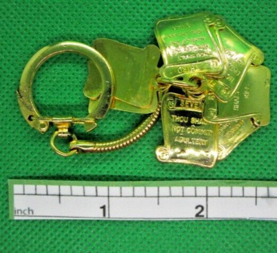 Ten Commandments Key Ring, Lobster Clasp - Details Below