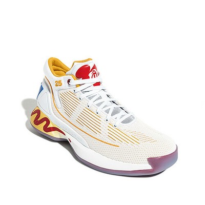 d rose white shoes