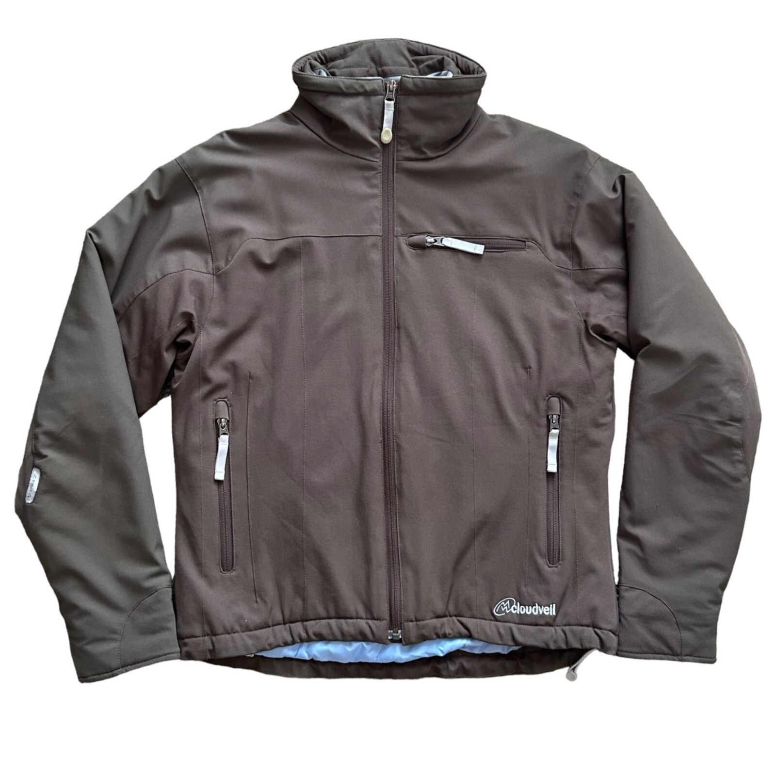 Cloudveil Jacket Womens Medium Brown Softshell Sk… - image 7