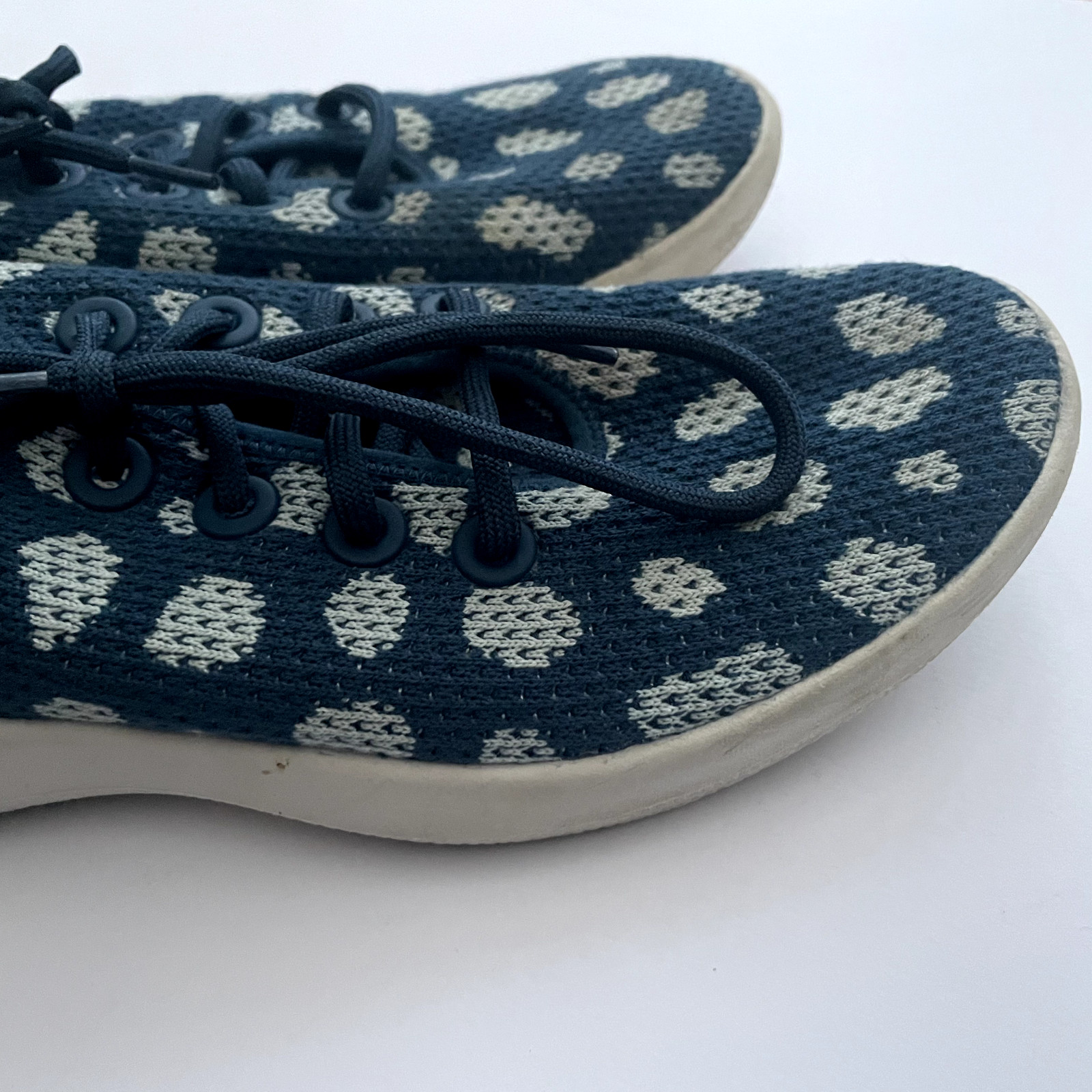 Women's Allbirds Tree Runners - Blue Spots - UK 5-5.5 image 2