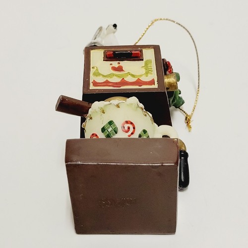Café Navidad Adorno Máquina de Espresso Cappuccino Vespa Italia - Imagen 9 de 10