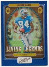 2024 Panini Prestige Living Legends Blue Herman Moore /249 #LL-HME