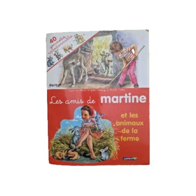 Les amis de martine et les animaux de la ferme | Französisch
