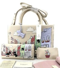 Radley Leather Chin Wag Notting Hill Picture Bag Matinee & Coin Purse Multiway