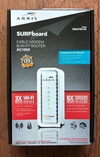 Arris Surfboard SBG6700-AC Cable Modem  Dual Band WiFi Router - New-Open Box