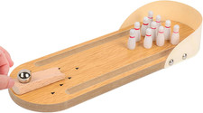 Birilli Bowling Bambini Set Da Bowling per Bambini Mini Pista Da Bowling Con 10 