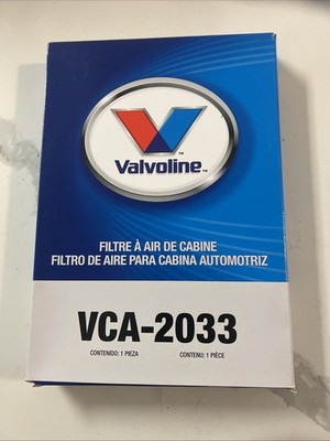 Valvoline VCA-2033 Cabin Air Filter Replacement Brand New!