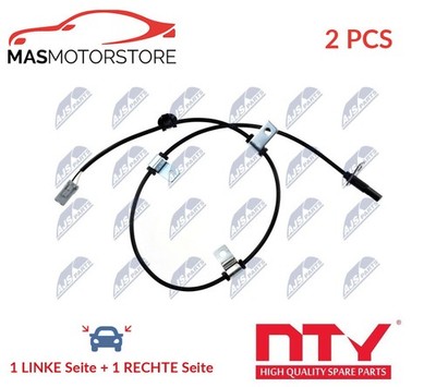 ABS SENSOR DREHZAHLFÜHLER PAAR HINTEN NTY HCA-SU-034 2PCS V NEU OE QUALITÄT