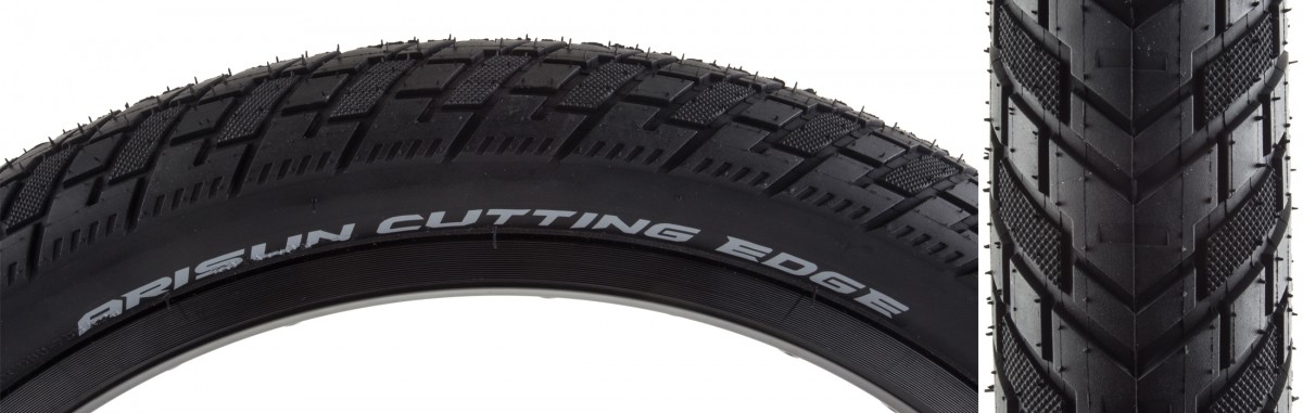Arisun Cutting Edge 20x2.1 BMX Clincher Tire - Reflective Wire Bead, Low