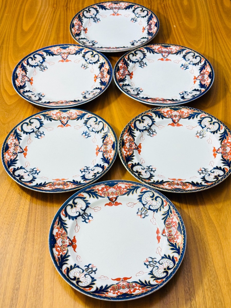 Antique Royal Crown Derby “Imari Pattern 1270” – Set of Dinner