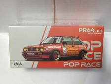 Pop Race Golf GTI MkII BTCC 1988 1/64 Model Car  Rare Edition