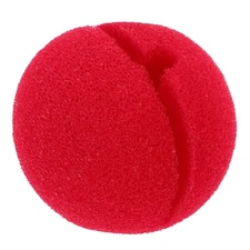 One Size Red Clown Nose Lightweight Foam Perfect for Kids and Adults