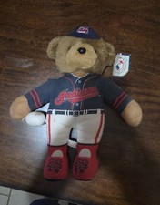 Cleveland Indians Plush Teddy Bear 12” Baseball Genuine Merchandise Good Stuff