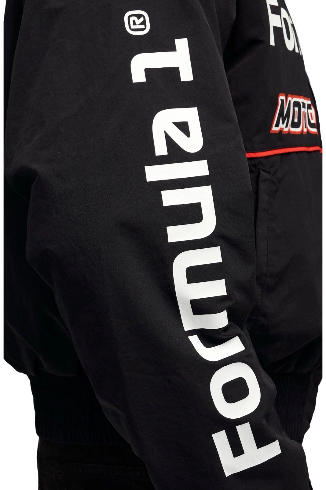 Large🔥Puma F1 Pilot Jacket Mens Formula 1 Bomber Full Zip Black 635353 01 - product detail image 6