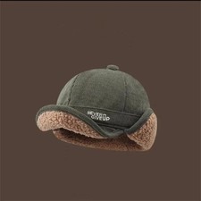 UnisexWinterWarmThickDuckTongueEarProtectionHatWindproofFleeceLinedCycling