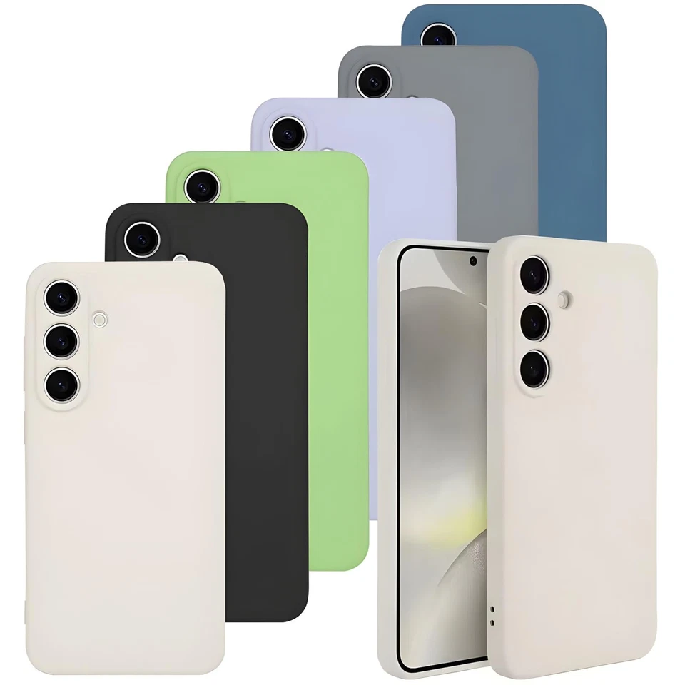 NUMERVA Funda protectora de silicona TPU para móvil Samsung Galaxy