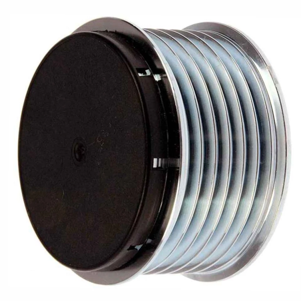 For Chrysler Town & Country 2001-2007 Alternator Pulley | Silver Housing Bolt-On - Image 3 of 4