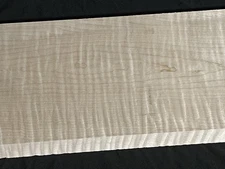 Curly Maple 1.3x9x36" Tiger S4S THICK Lumber SUPER CURL 129