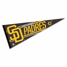 San Diego Padres MLB 12 in X 30 in Pennant