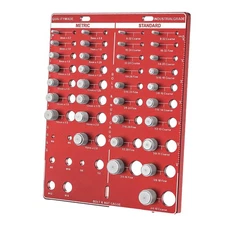 34 Standard and Metric Nut and Bolt Thread Checker Bolt and Nut Identifier Gauge