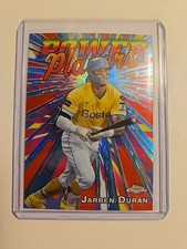 2025 Topps Chrome Jarren Duran Power Players PP-2 Boston Red Sox
